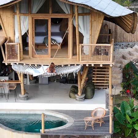 Kalma Bamboo Eco Lodge Kuta  Exterior foto