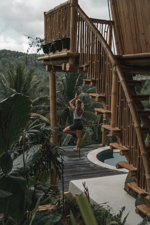 Kalma Bamboo Eco Lodge Kuta  Exterior foto