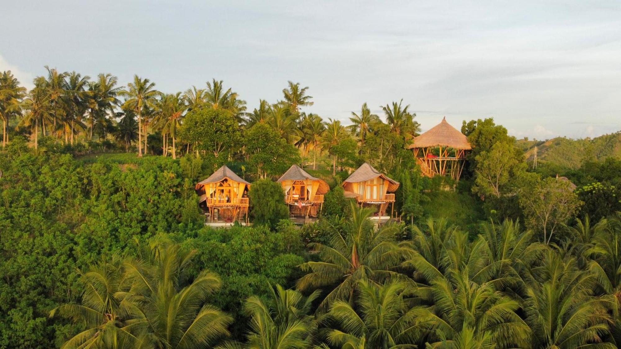 Kalma Bamboo Eco Lodge Kuta  Exterior foto